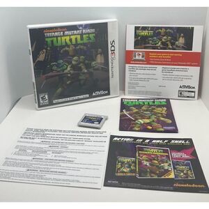 Teenage Mutant Ninja Turtles Nintendo 3DS Complete CIB Authentic Tested